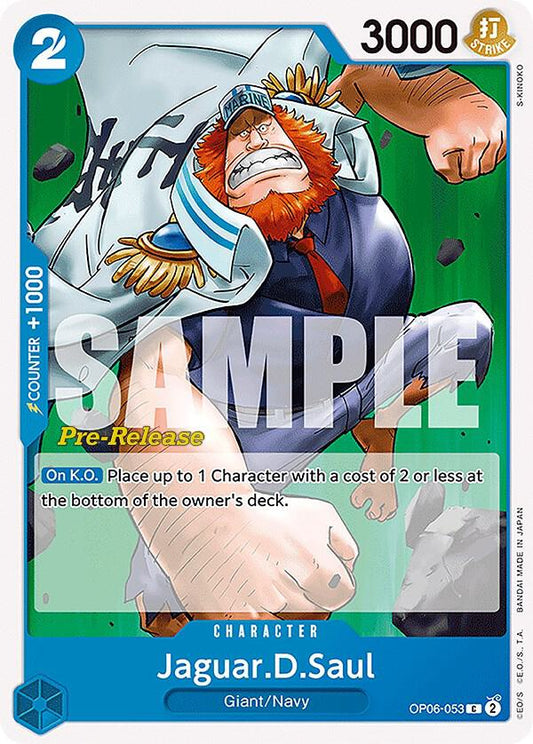 Jaguar.D.Saul [OP06-053] OP06 Wings of the Captain - Pre-release Pack
