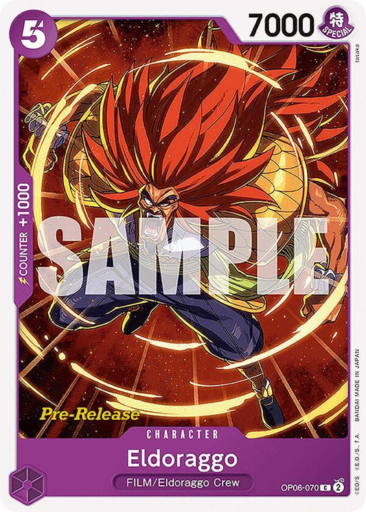 Eldoraggo [OP06-070] OP06 Wings of the Captain - Pre-release Pack