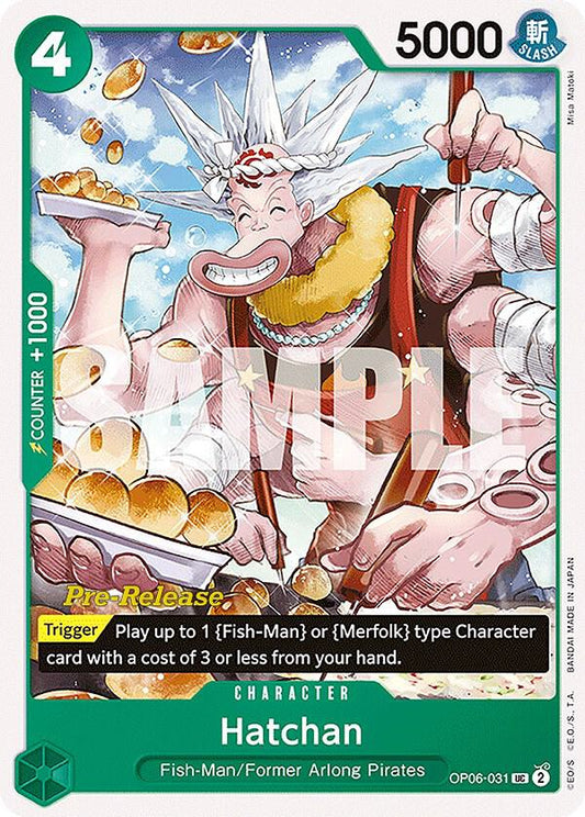 Hatchan [OP06-031] OP06 Wings of the Captain - Pre-release Pack