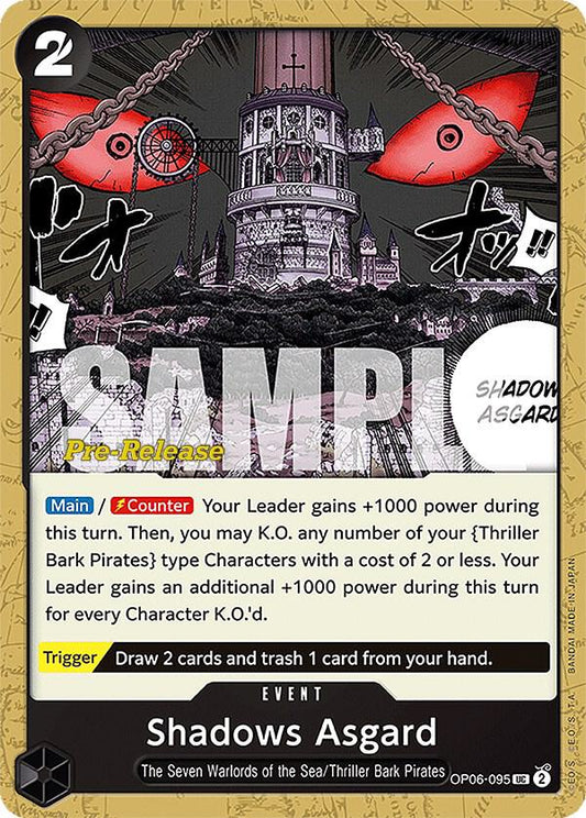 Shadows Asgard [OP06-095] OP06 Wings of the Captain - Pre-release Pack