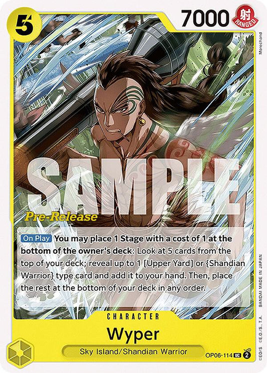 Wyper [OP06-114] OP06 Wings of the Captain - Pre-release Pack