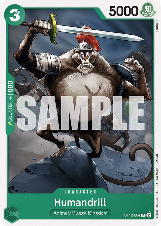 Humandrill [ST12-004] Starter Deck 12 - Zoro and Sanji