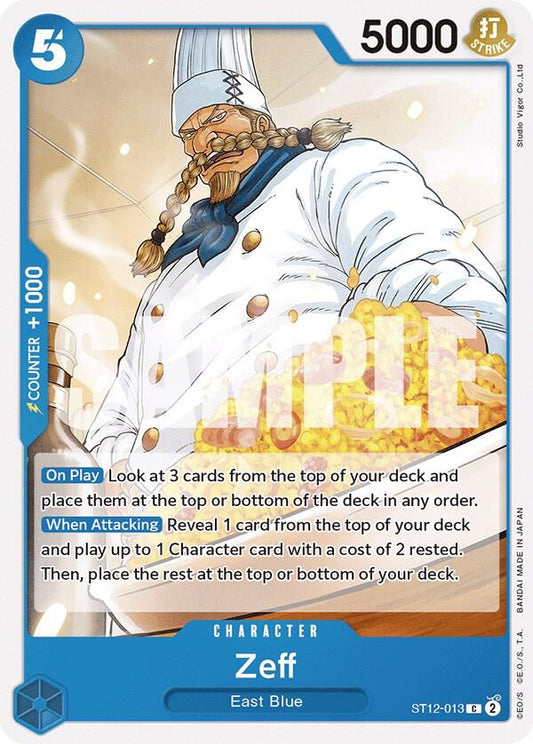 Zeff [ST12-013] Starter Deck 12 - Zoro and Sanji