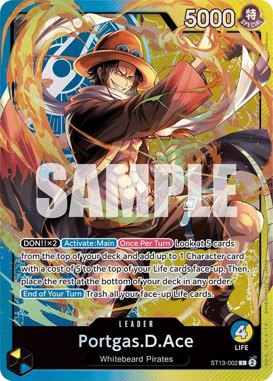 ポートガス・D・エース [ST13-002] ウルトラデッキ ST13 三兄弟