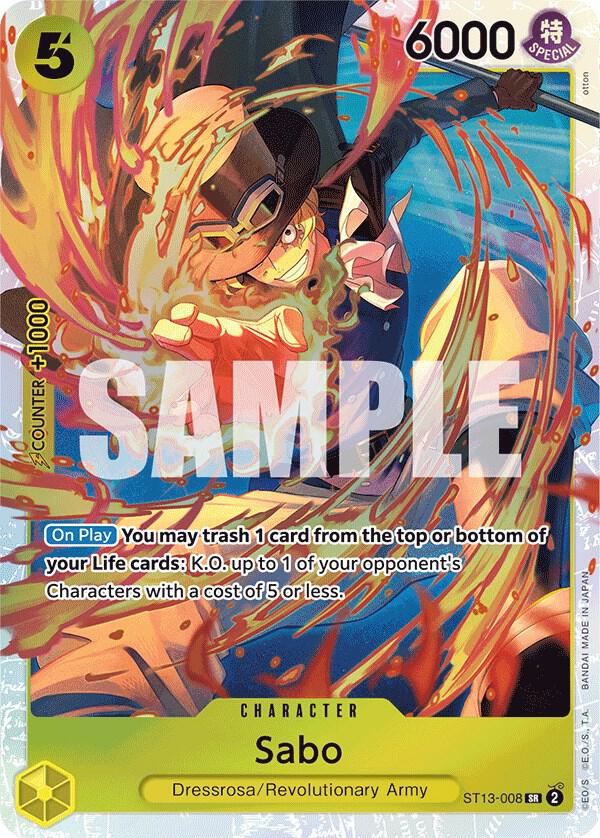 Sabo [ST13-008] Ultra Deck ST13 - The Three Brothers