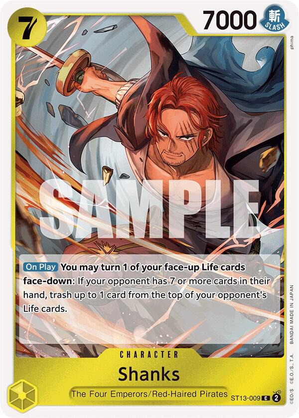 Shanks [ST13-009] Ultra Deck ST13 - The Three Brothers