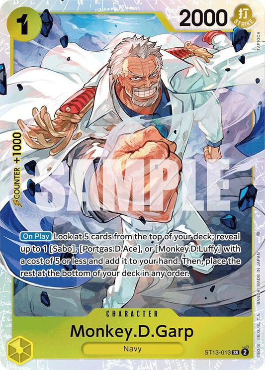 モンキー・D・ガープ [ST13-013] ウルトラデッキ ST13 三兄弟