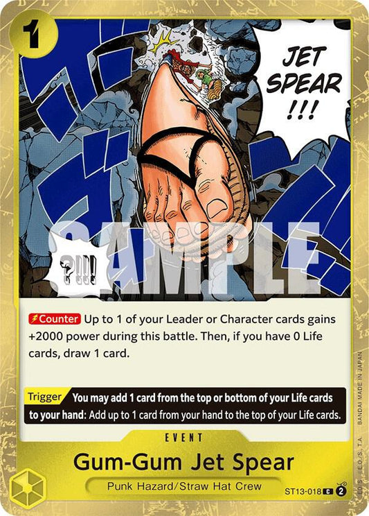 Gum-Gum Jet Spear [ST13-018] Ultra Deck ST13 - The Three Brothers