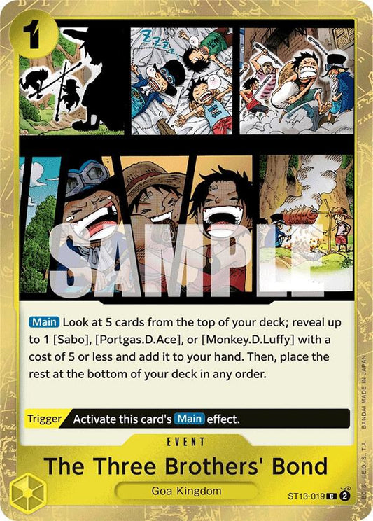 The Three Brothers' Bond [ST13-019] Ultra Deck ST13 - The Three Brothers