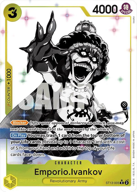 Emporio.Ivankov (Parallel Alternate Art) [ST13-005] Ultra Deck ST13 - The Three Brothers