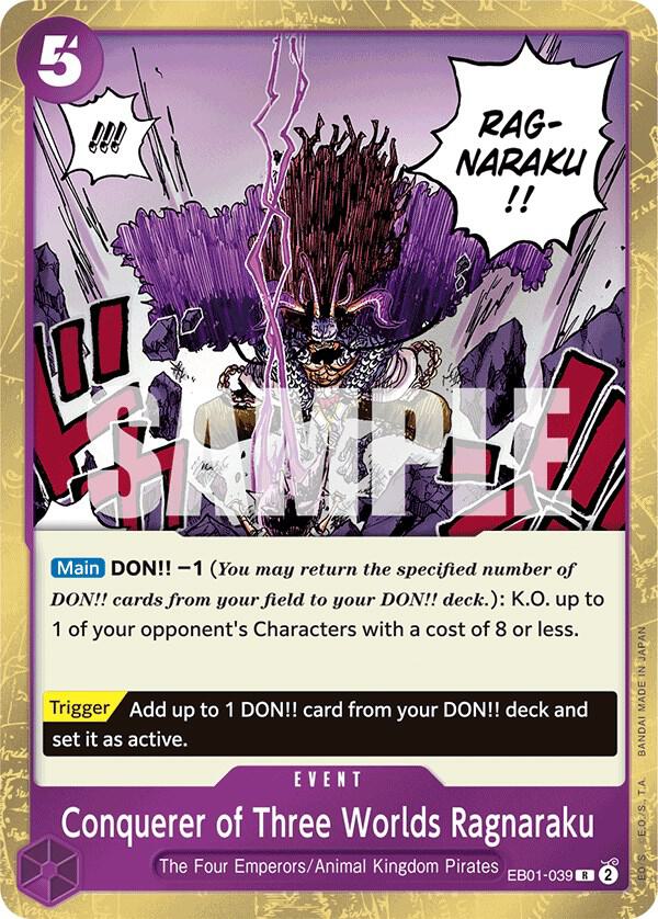 Conqueror of Three Worlds Ragnaraku [EB01-039] EB01 - Memorial Collection