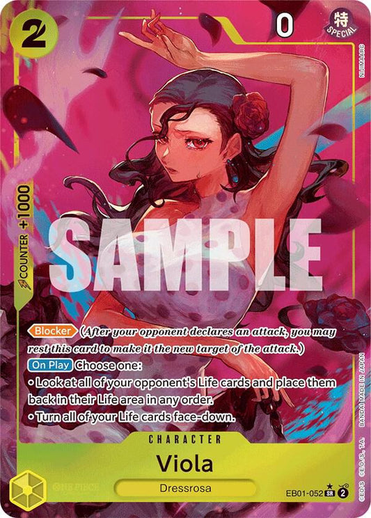 Viola (Parallel Alternate Art) [EB01-052] EB01 - Memorial Collection