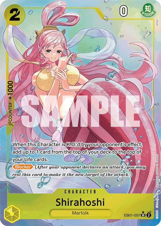 Shirahoshi (Parallel Alternate Art) [EB01-057] EB01 - Memorial Collection