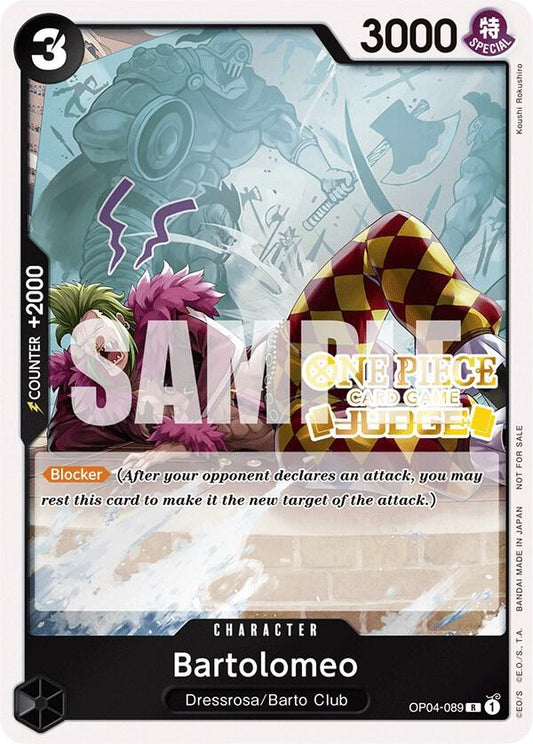 Bartolomeo [OP04-089] Judge Pack Vol. 3