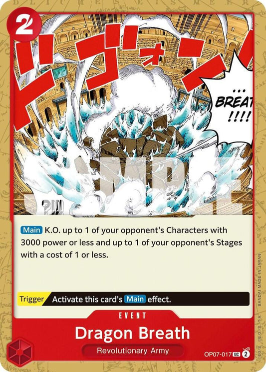 Dragon Breath [OP07-017] OP07 - 500 Years in the Future