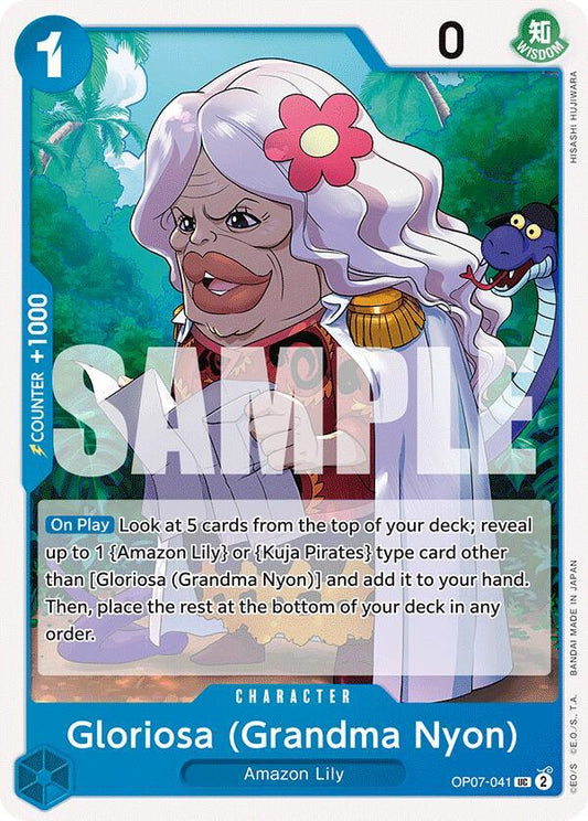 Gloriosa (Grandma Nyon) [OP07-041] OP07 - 500 Years in the Future