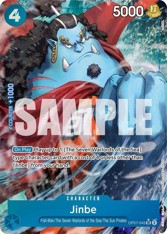 Jinbe (Parallel Alternate Art) [OP07-045] OP07 - 500 Years in the Future