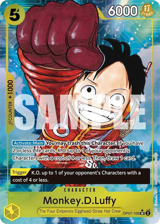 Monkey.D.Luffy (Parallel Alternate Art) [OP07-109] OP07 - 500 Years in the Future