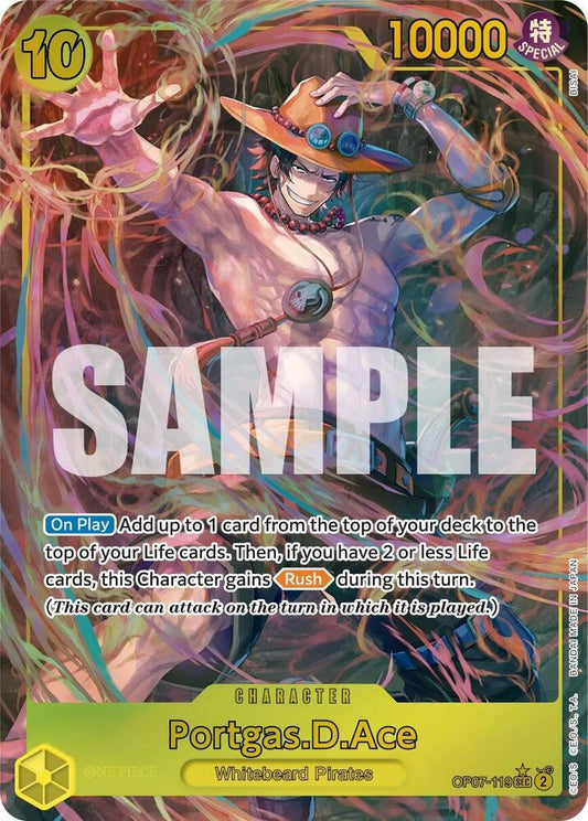 Portgas.D.Ace (Parallel Alternate Art) [OP07-119] OP07 - 500 Years in the Future