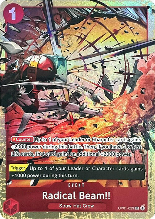 Radical Beam!! [OP01-029] Premium Card Collection - Best Selection Vol. 1