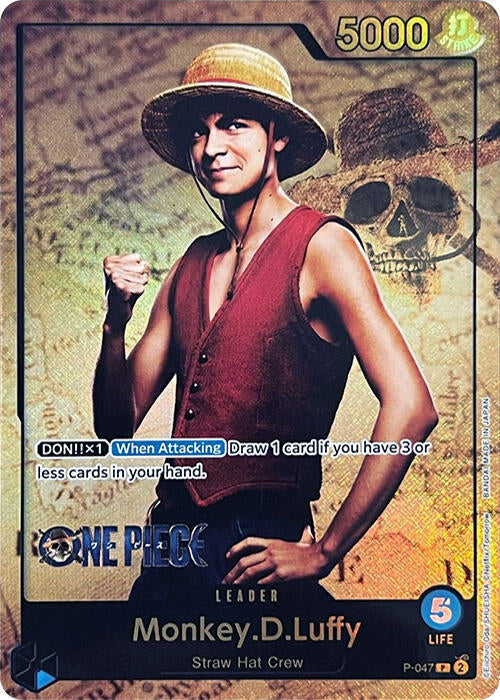 Monkey.D.Luffy [P-047] Premium Card Collection - Live Action Edition