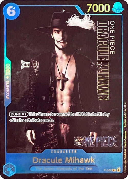 Dracule Mihawk [P-052] Premium Card Collection - Live Action Edition