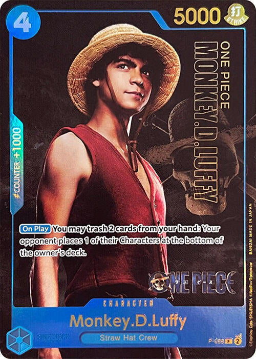 Monkey.D.Luffy [P-055] Premium Card Collection - Live Action Edition
