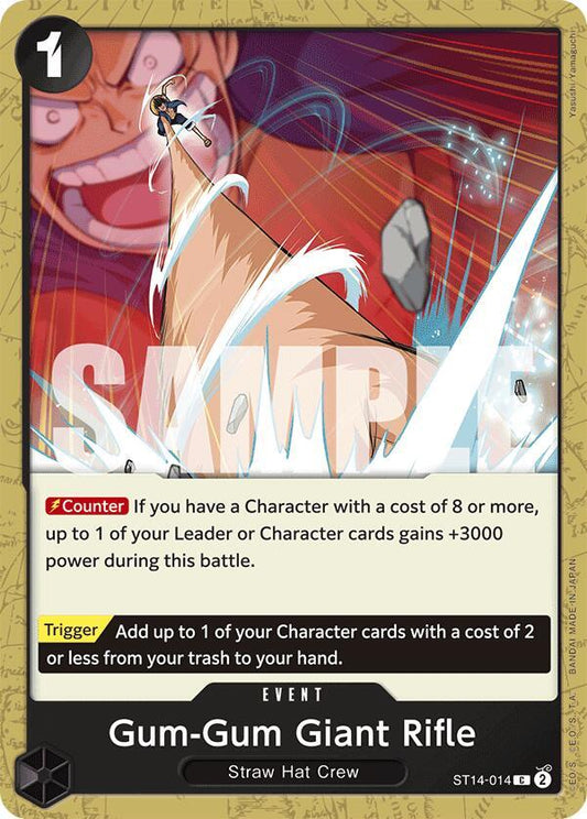 Gum-Gum Giant Rifle [ST14-014] Starter Deck 14 - 3D2Y