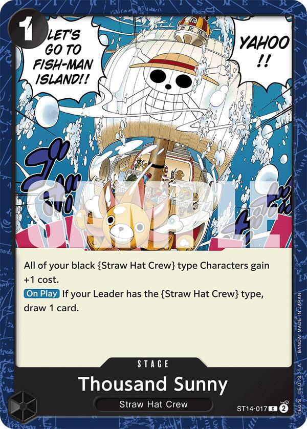 Thousand Sunny [ST14-017] Starter Deck 14 - 3D2Y