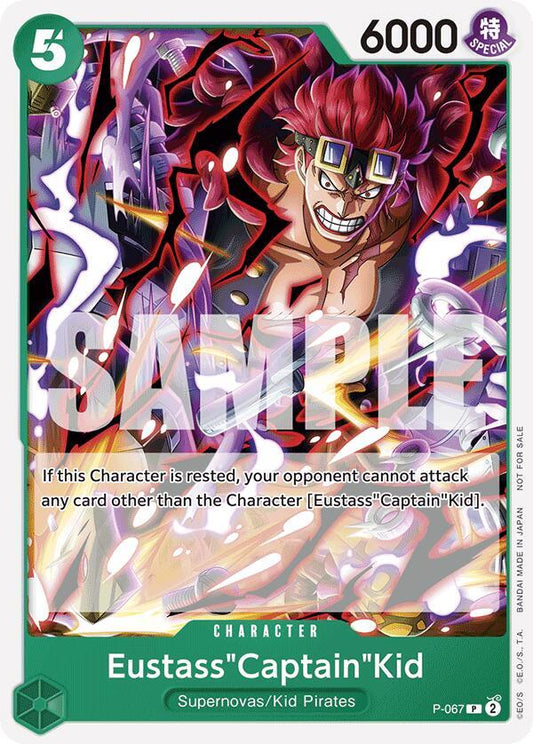 Eustass"Captain"Kid [P-067] OP07 500 Years in the Future - Pre-release Promo