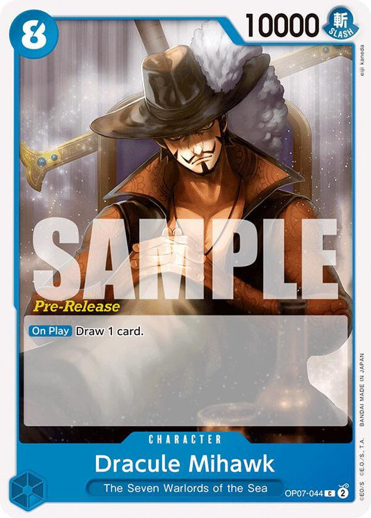 Dracule Mihawk [OP07-044] OP07 500 Years in the Future - Pre-release Pack