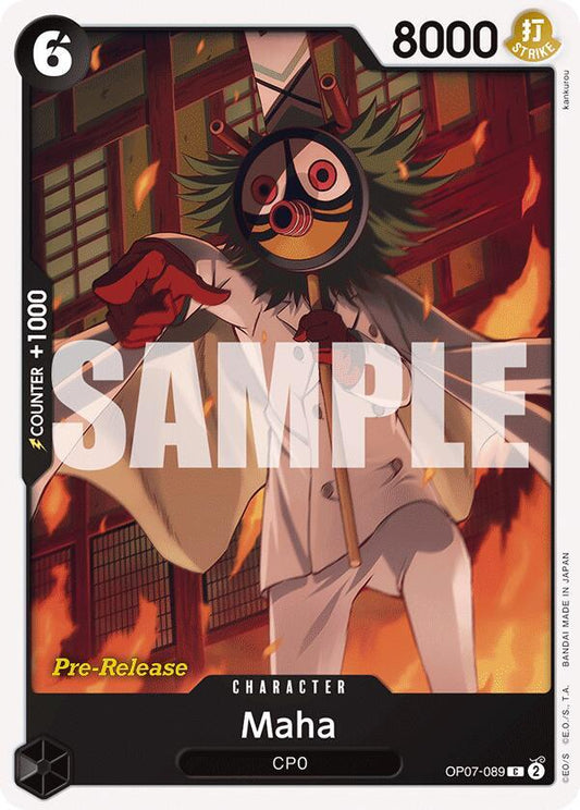 Maha [OP07-089] OP07 500 Years in the Future - Pre-release Pack