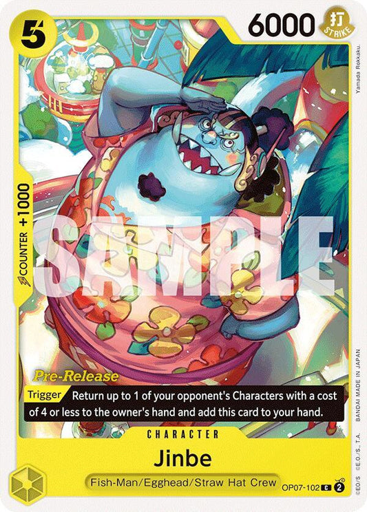 Jinbe [OP07-102] OP07 500 Years in the Future - Pre-release Pack