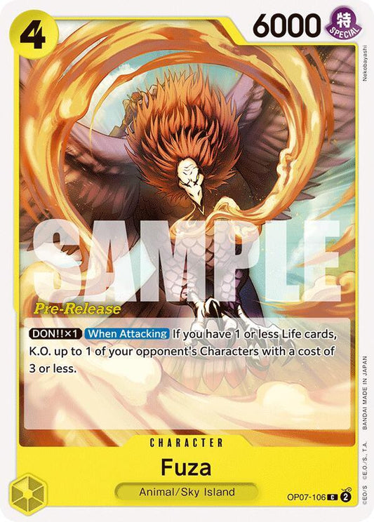 Fuza [OP07-106] OP07 500 Years in the Future - Pre-release Pack