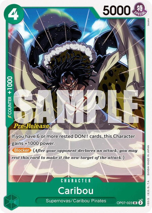 Caribou [OP07-023] OP07 500 Years in the Future - Pre-release Pack
