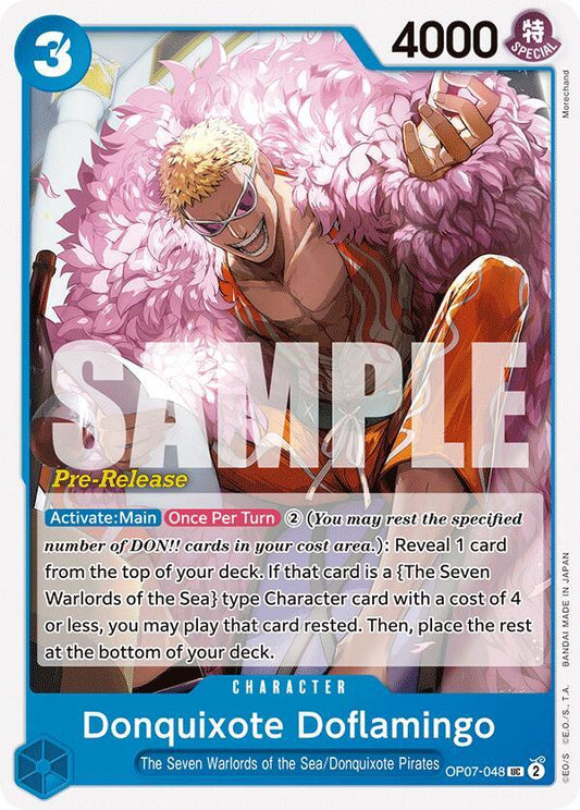 ドンキホーテ・ドフラミンゴ [OP07-048] OP07 500年後の未来 先行発売パック