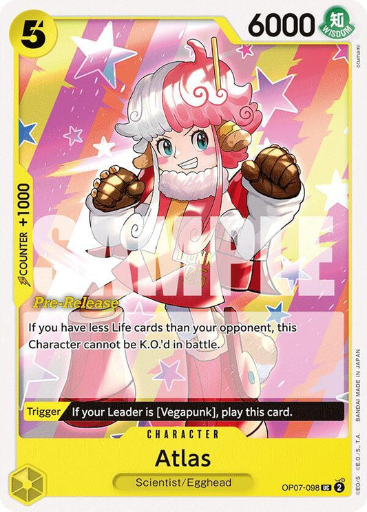 Atlas [OP07-098] OP07 500 Years in the Future - Pre-release Pack