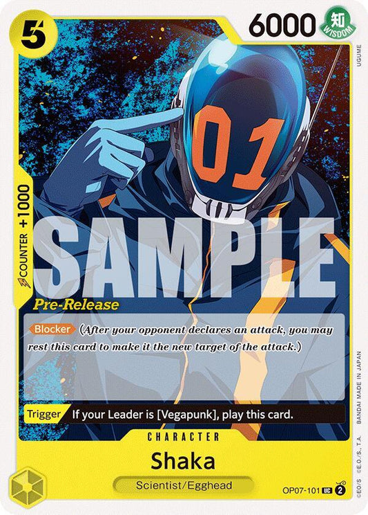 Shaka [OP07-101] OP07 500 Years in the Future - Pre-release Pack