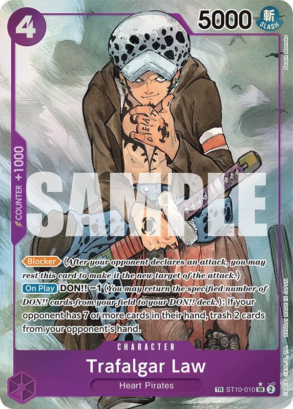 Trafalgar Law (Treasure Rare) [ST10-010] OP07 - 500 Years in the Future