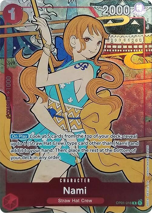 Nami [OP01-016] Premium Card Collection - 1st Anniversary