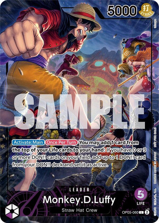 Monkey.D.Luffy [OP05-060] PSA Magazine 2024