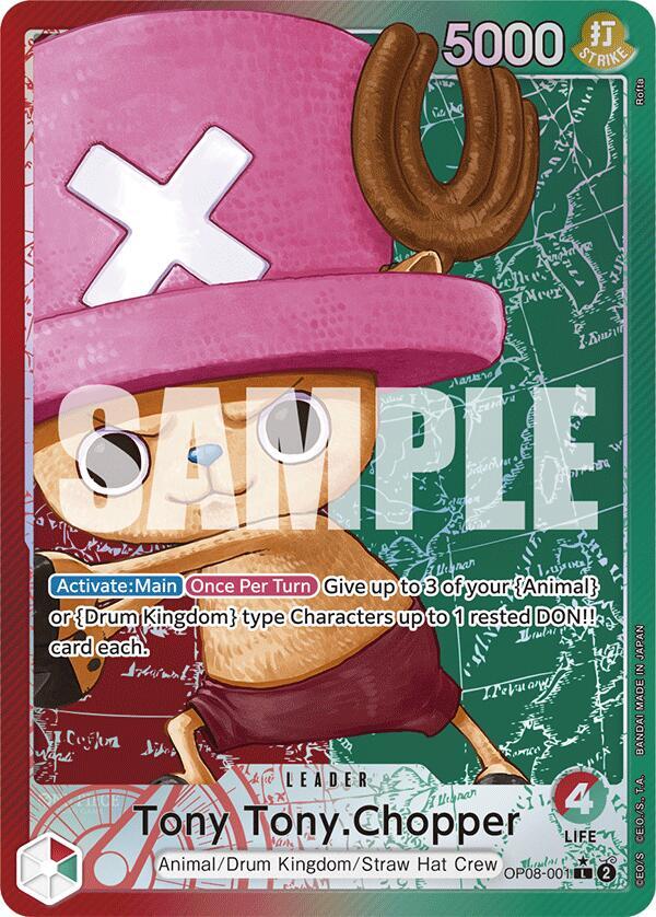 Tony Tony.Chopper (Parallel Alternate Art) [OP08-001] OP08 - Two Legends