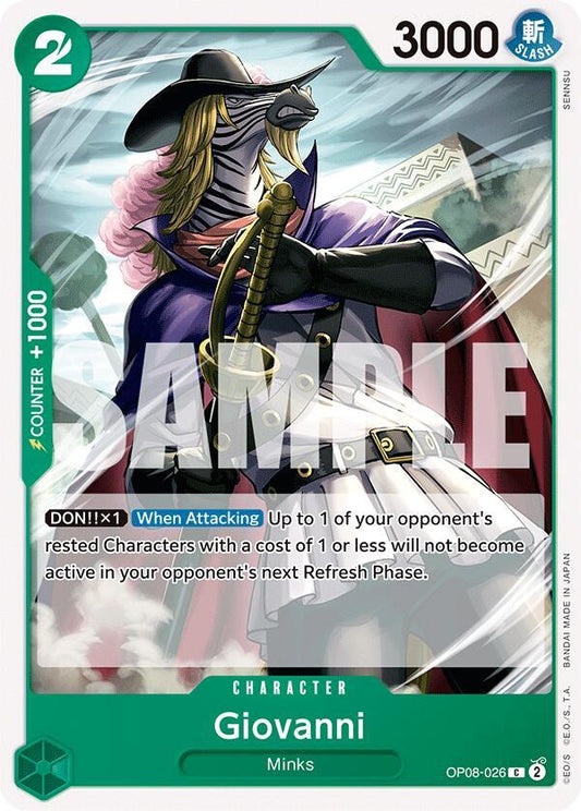 Giovanni [OP08-026] OP08 - Two Legends