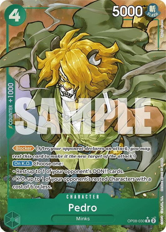 Pedro (Parallel Alternate Art) [OP08-030] OP08 - Two Legends