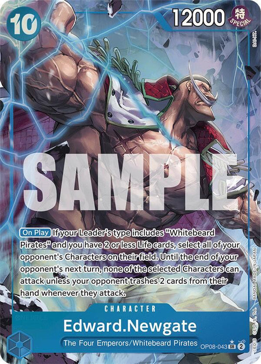 Edward.Newgate (Parallel Alternate Art) [OP08-043] OP08 - Two Legends