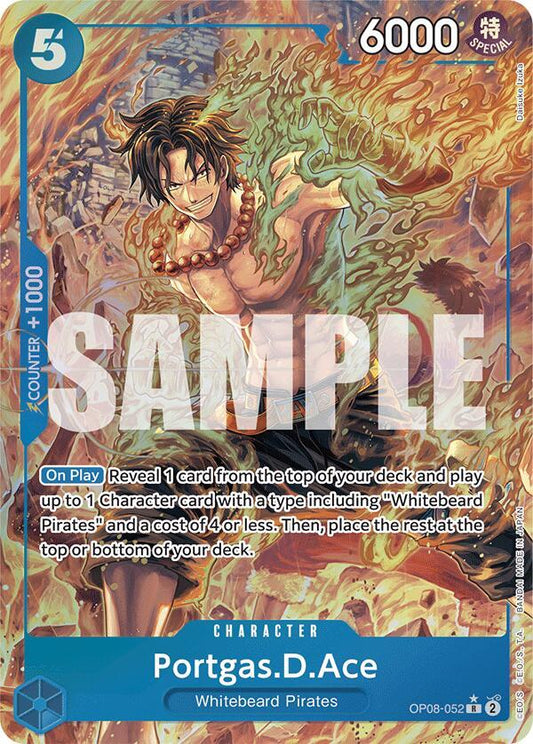 Portgas.D.Ace (Parallel Alternate Art) [OP08-052] OP08 - Two Legends