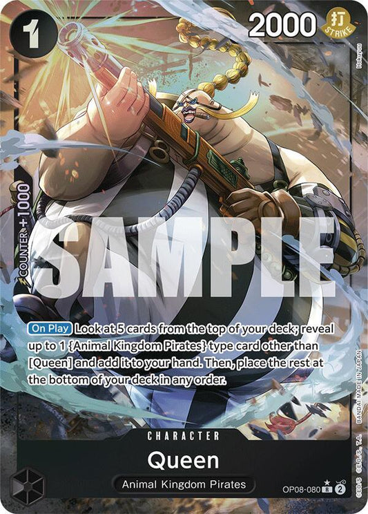 Queen (Parallel Alternate Art) [OP08-080] OP08 - Two Legends