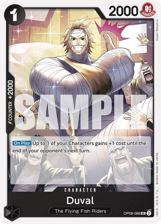 Duval [OP08-088] OP08 - Two Legends