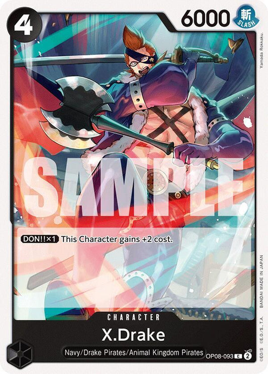 X.Drake [OP08-093] OP08 - Two Legends