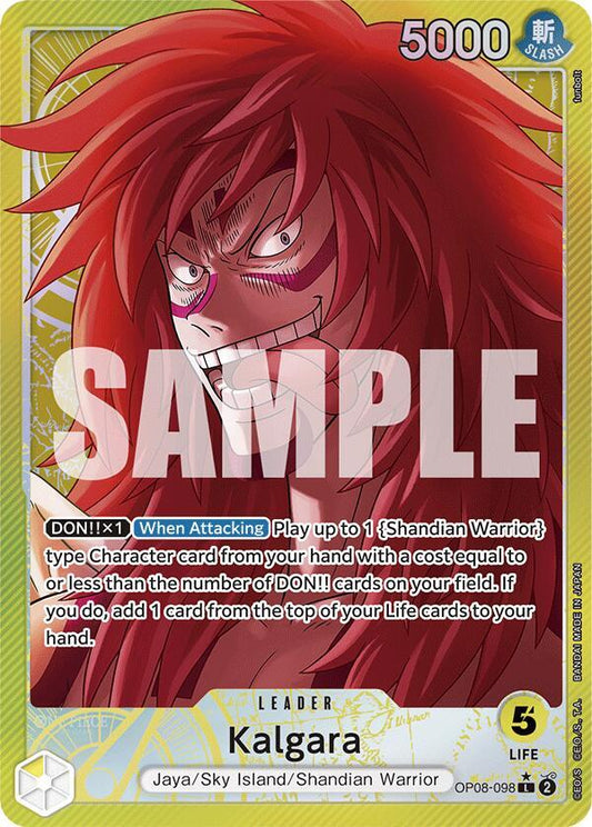 Kalgara (Parallel Alternate Art) [OP08-098] OP08 - Two Legends